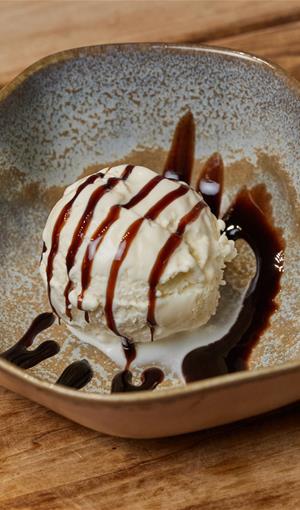 Мороженое ванильное