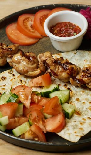 Шашлык из свиной шеи